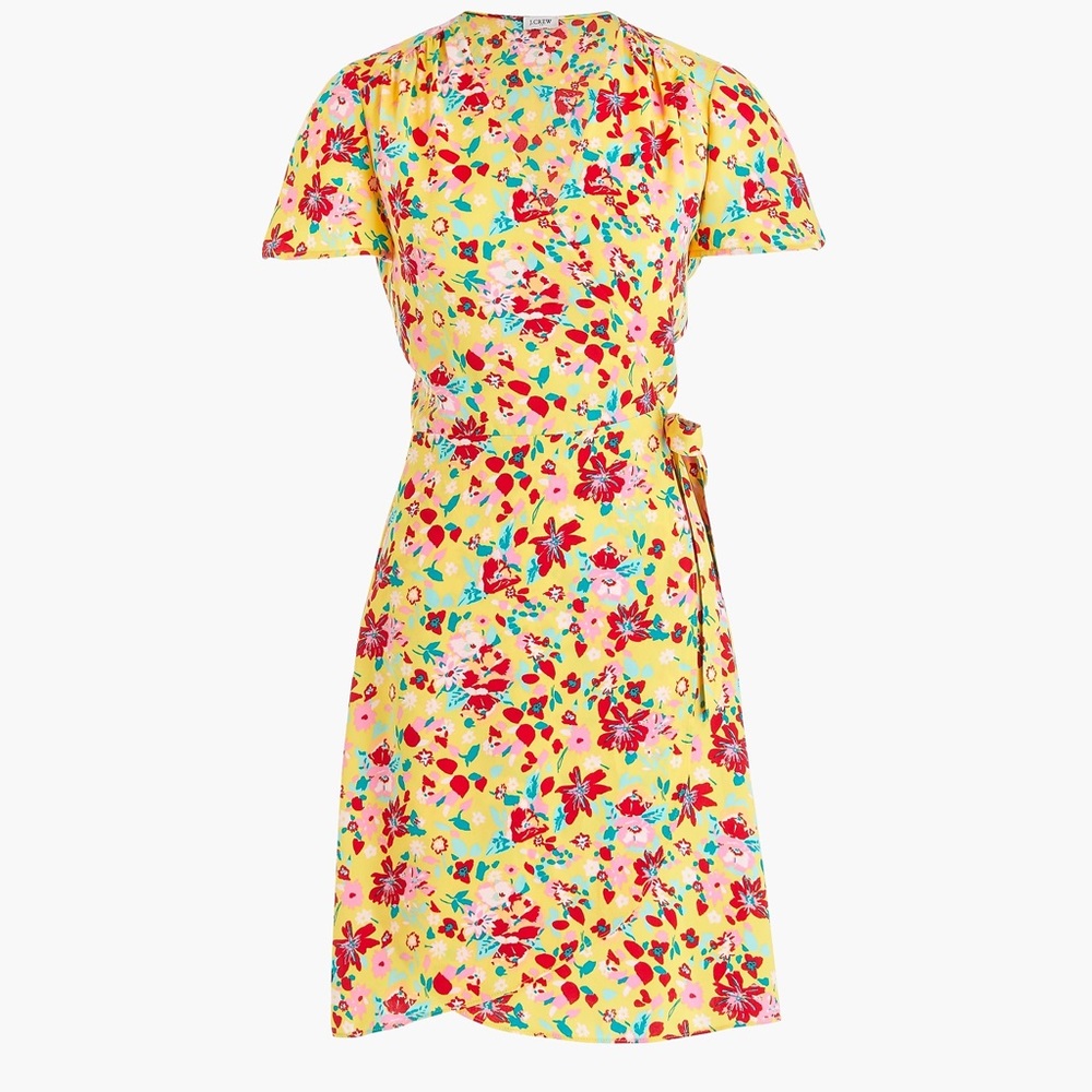 Floral Wrap Dress